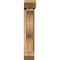 Ekena Millwork Funston Slat Smooth Bracket w/ Offset Brace, Western Red Cedar, 5 1/2"W x 18"D x 30"H BKT0604X18X30FST06SWR - alternate 3